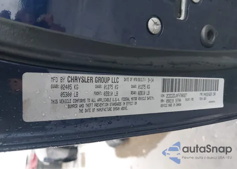 2015 Dodge Challenger Srt 392 from USA, damaged, VIN 2C3CDZDJXFH706927